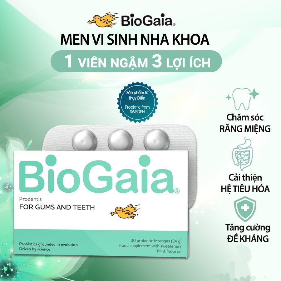 Men vi sinh nha khoa BioGaia Prodentis được chứng minh làm giảm các triệu chứng của hội chứng ruột kích thích