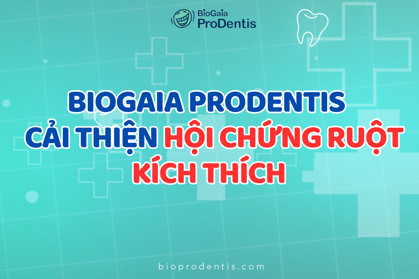 BioGaia Prodentis cải thiện hội chứng ruột kích thích IBS