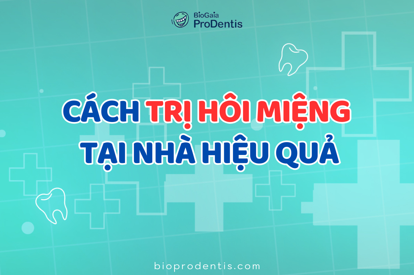 Cách trị hôi miệng tại nhà hiệu quả