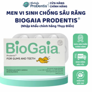 Men vi sinh chống sâu răng cho trẻ BioGaia Prodentis